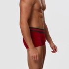 Трусы боксеры мужские, цвет красный МИКС, размер 54 - фото 49834801