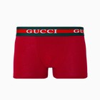 Трусы боксеры мужские, цвет красный МИКС, размер 54 - фото 49834804