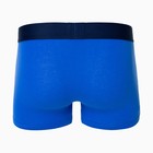 Трусы боксеры мужские, цвет голубой МИКС, размер 52 9177544