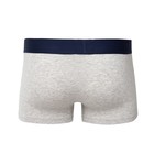 Трусы боксеры мужские, цвет светло-серый МИКС, размер 56 - фото 809224079
