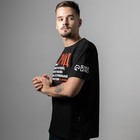 Футболка патриотическая «РОД», цвет чёрный, размер 56 - фото 21880566