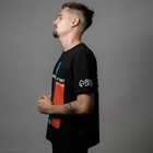 Футболка патриотическая «Шутки кончились!», цвет чёрный, размер 56 9333665