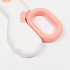 Когтерез - ножницы для животных с LED фонарём, розовый - Фото 8