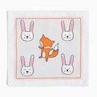 Платки носовые детские «Крошка Я. Зверята», 21×21 см, набор 12 шт., хлопок 100%, МИКС - Фото 4