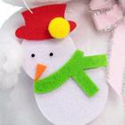 Мягкая игрушка «Ли-Ли Baby с игрушкой снеговик», 20 см - фото 21881101