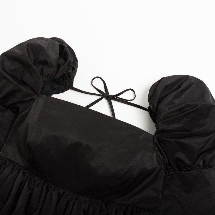 Платье женское баллон MINAKU: PartyDress цвет чёрный, размер 42-44 - фото 1886965299