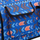 Сумка - переноскара для животных, каркасная с карманами, 46 х 28 х 29 см, синяя - фото 21881274