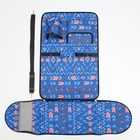 Сумка - переноскара для животных, каркасная с карманами, 46 х 28 х 29 см, синяя - фото 21881279