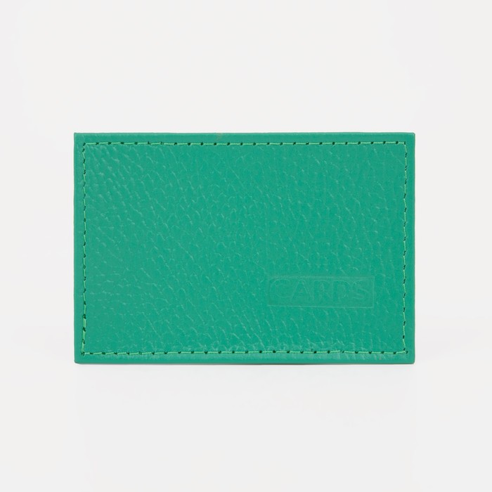 Картхолдер, цвет зелёный - Фото 1