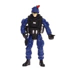 Фигурка героя «Полиция», с аксессуарами, 10х5 см, МИКС - фото 3883516