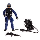 Фигурка героя «Полиция», с аксессуарами, 10х5 см, МИКС - фото 3883520