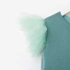 Платье для девочки с крылышками KAFTAN, размер 36 (134-140), цвет мятный - Фото 6