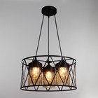 Люстра 2621/3 E27 40 Вт черный 40×40×22-122 см BayerLux - фото 35375002