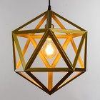 Светильник 2623/1 E27 40Вт золото 35x35x35-135 см - фото 21881536