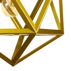 Светильник 2623/1 E27 40Вт золото 35x35x35-135 см - фото 21881538