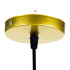 Светильник 2623/1 E27 40Вт золото 35x35x35-135 см - фото 21881539