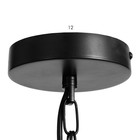 Светильник BayerLux 2624/3 E27 40 Вт черный 37×37×37-137 см - фото 24244137