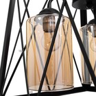 Светильник BayerLux 2624/3 E27 40 Вт черный 37×37×37-137 см - фото 24244138