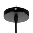 Светильник BayerLux 2629/1 E27 40Вт черный 30x30-130 см - фото 24244169