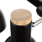 Спот "Бейкер" 3хЕ27 40Вт черный 100х17х12 см - фото 21881618