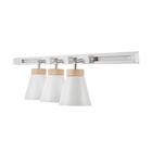 Спот "Риген" 3хЕ27 40Вт белый 100х17х12 см - фото 23334668