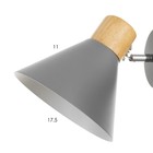 Бра «Ресто» Е27 40 Вт серый 18×11×17.5 см - Фото 8