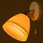 Бра 2729/1 E27 40Вт бело-золотой - фото 23334772