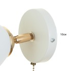 Бра 2729/1 E27 40Вт бело-золотой - фото 23334774