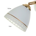 Бра 2729/1 E27 40Вт бело-золотой - фото 23334775