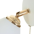 Бра 2729/1 E27 40Вт бело-золотой - фото 25520376