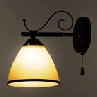 Бра 2730/1, E27, 40 Вт, чёрно-хромовое - Фото 3