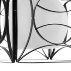 Светильник BayerLux 2744/3 E27 40 Вт черный 46×46×23-97 см - фото 43008186