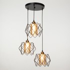 Светильник BayerLux 2752/3 E27 40Вт черный 46x46x24-107 см - фото 21881896