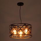 Светильник 2759/3 E27 40Вт черный 40х40х19-119 см - фото 24121174