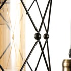 Светильник BayerLux 2762/3 E27 40 Вт черный 40×40×19-107 см - фото 32633037