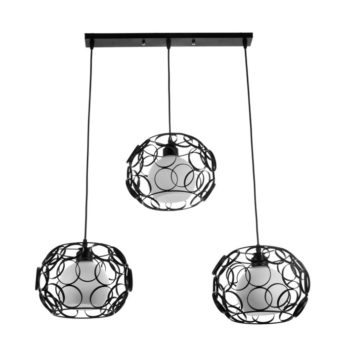 

Светильник BayerLux 2767/3BK E27 40Вт черный 46x46x108 см
