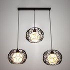 Светильник BayerLux 2767/3BK E27 40 Вт черный 46×46×108 см - фото 3797713