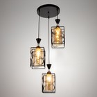 Светильник BayerLux 2769/3 E27 40 Вт черный 43×43×110 см - фото 3797736