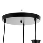 Светильник BayerLux 2769/3 E27 40 Вт черный 43×43×110 см - фото 3797739