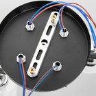 Люстра 2770/4 E27 40 Вт черно-хромовый 60×28 см BayerLux - фото 3797749