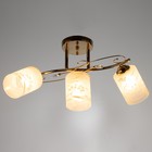 Люстра 2772/3 E27 40Вт золото 48х28х28 см BayerLux - фото 21882080