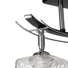 Люстра 2773/2 E27 40Вт черно-хромовый 40х20х15 см BayerLux - фото 21882091