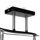 Люстра 2773/2 E27 40Вт черно-хромовый 40х20х15 см BayerLux - фото 21882094