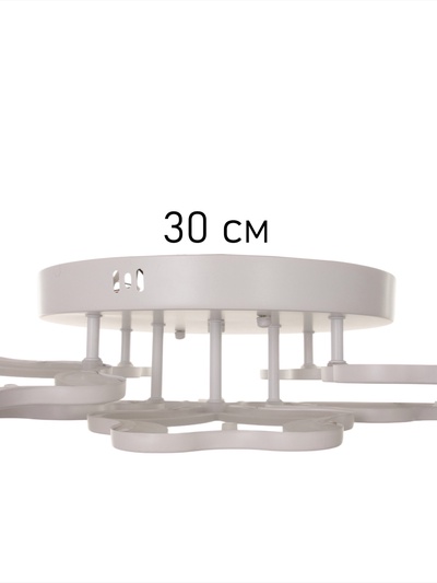 Люстра 2783/8 LEd=200 Вт 3000-6000K белый 70×70×20 см BayerLux