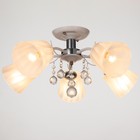 Люстра 2785/5 E27 40Вт бело-хромовый 55х55х30 см BayerLux - фото 21882205