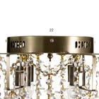 Люстра «Элизабет» 4хE27 40 Вт бронза 40×40×40 см BayerLux - фото 4369404