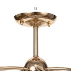 Люстра 2793/5 E27 40Вт золото 60х60х32 см BayerLux - фото 21882305