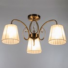 Люстра 2798/3 E14  40Вт бронза 58х58х30 см - фото 21882368