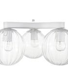 Люстра 2795/3 E27 40Вт белый 46х46х20 см BayerLux - фото 21882412