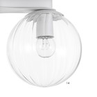 Люстра 2795/3 E27 40Вт белый 46х46х20 см BayerLux - фото 21882413